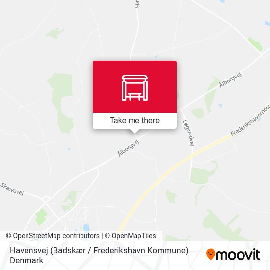 Havensvej (Badskær / Frederikshavn Kommune) map