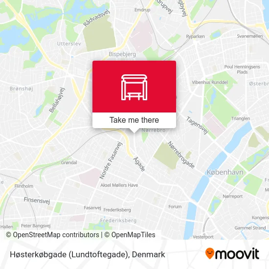Høsterkøbgade (Lundtoftegade) map