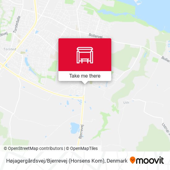 Højagergårdsvej / Bjerrevej (Horsens Kom) map
