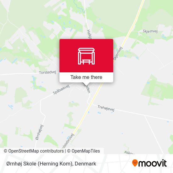 Ørnhøj Skole (Herning Kom) map