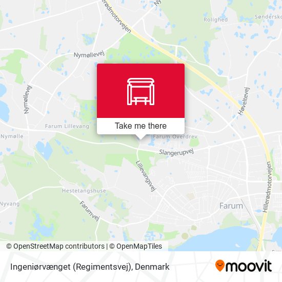 Ingeniørvænget (Regimentsvej) map