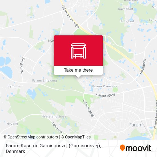 Farum Kaserne Garnisonsvej map