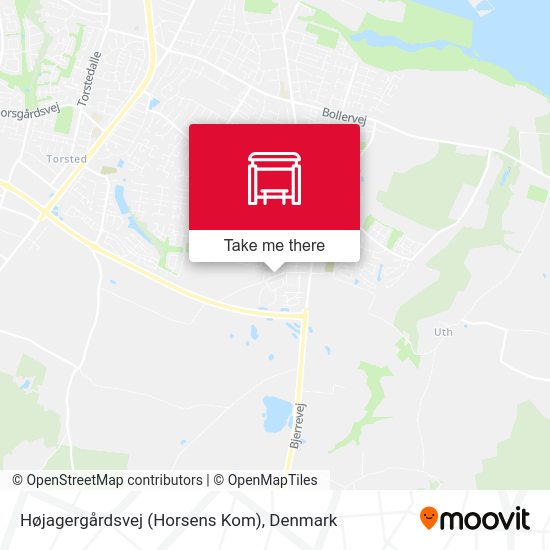 Højagergårdsvej (Horsens Kom) map