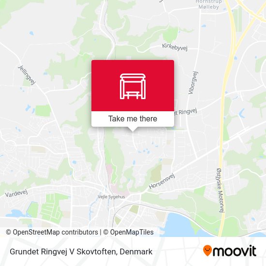 Grundet Ringvej V Skovtoften map