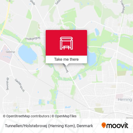 Tunnellen / Holstebrovej (Herning Kom) map