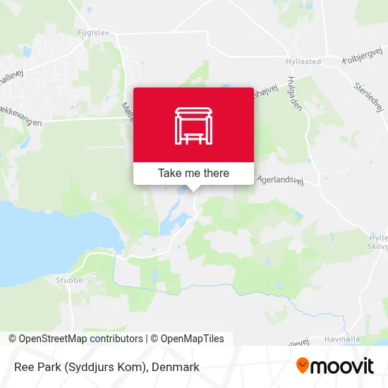 Ree Park (Syddjurs Kom) map