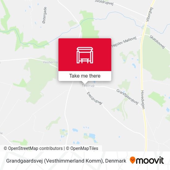 Grandgaardsvej (Vesthimmerland Komm) map