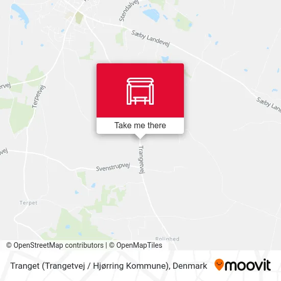 Tranget (Trangetvej / Hjørring Kommune) map