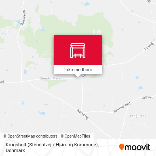 Krogsholt (Stendalvej / Hjørring Kommune) map