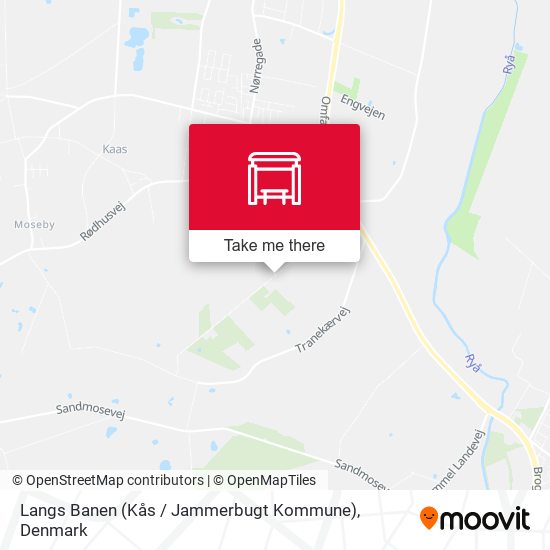 Langs Banen (Kås / Jammerbugt Kommune) map