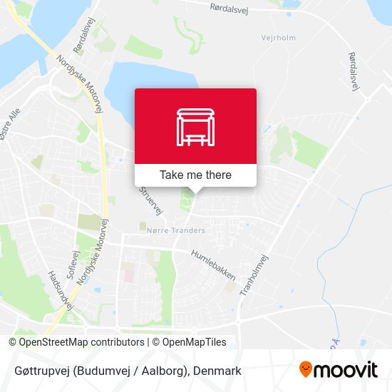 Gøttrupvej (Budumvej / Aalborg) map