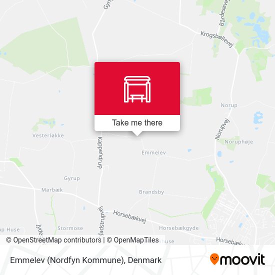 Emmelev (Nordfyn Kommune) map