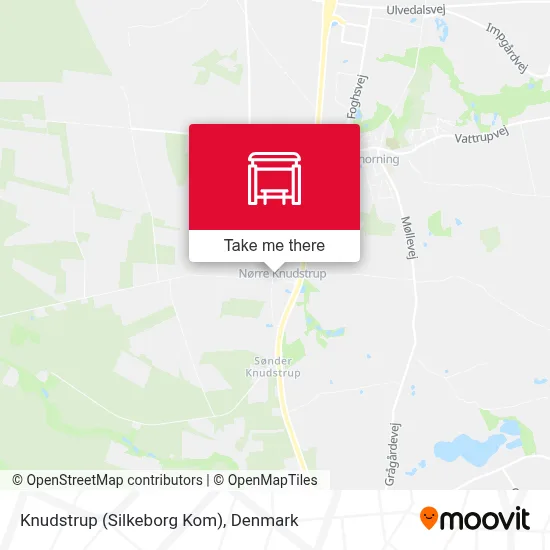 Knudstrup (Silkeborg Kom) map
