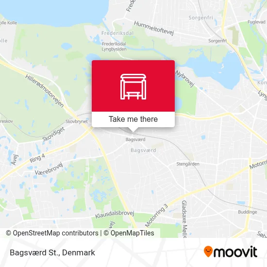 Bagsværd St. map