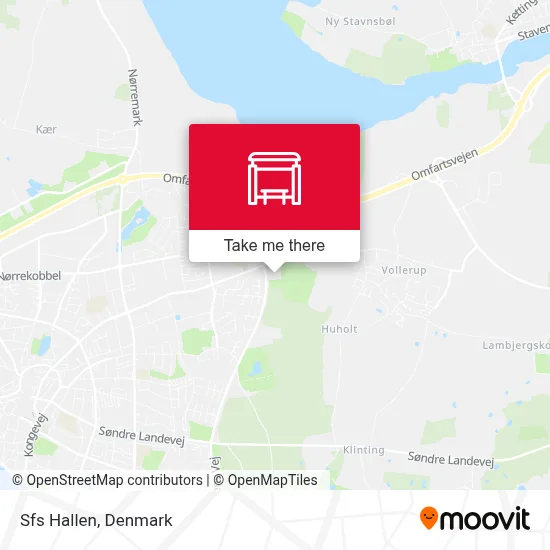 Sfs Hallen map