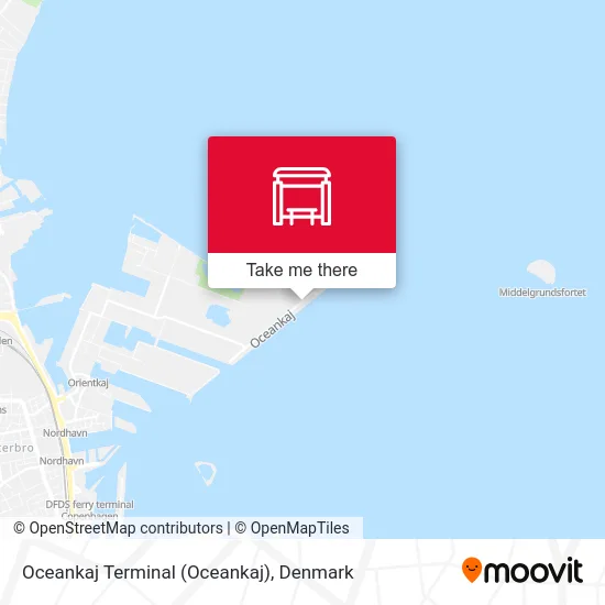 Oceankaj Terminal map
