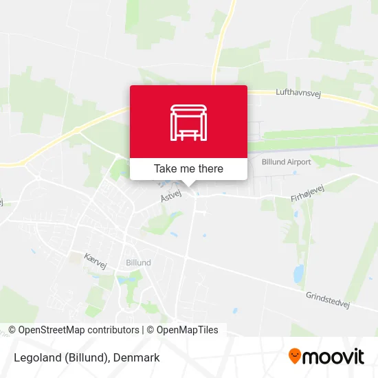 Legoland (Billund) map