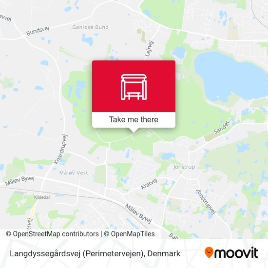 Langdyssegårdsvej (Perimetervejen) map