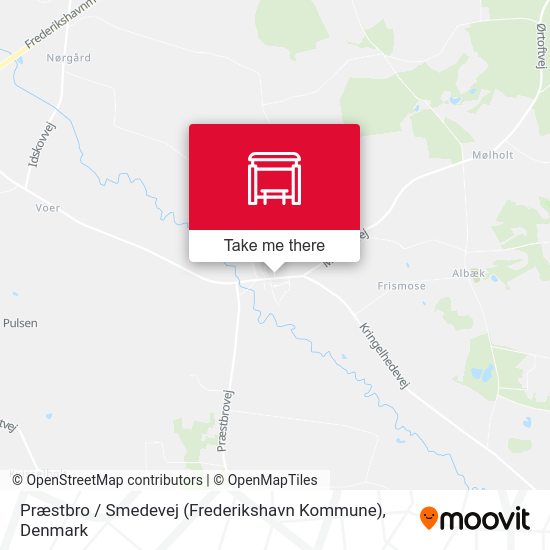 Præstbro / Smedevej (Frederikshavn Kommune) map