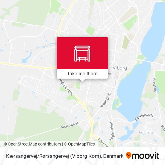 Kærsangervej / Rørsangervej (Viborg Kom) map