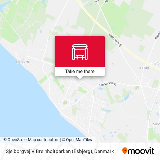 Sjelborgvej V Breinholtparken (Esbjerg) map