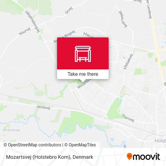 Mozartsvej (Holstebro Kom) map