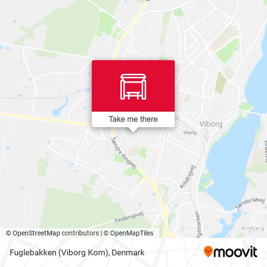Fuglebakken (Viborg Kom) map
