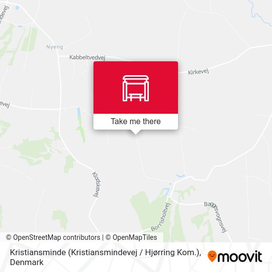 Kristiansminde (Kristiansmindevej / Hjørring Kom.) map