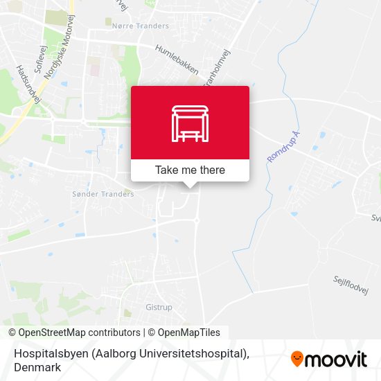 Hospitalsbyen (Aalborg Universitetshospital) map