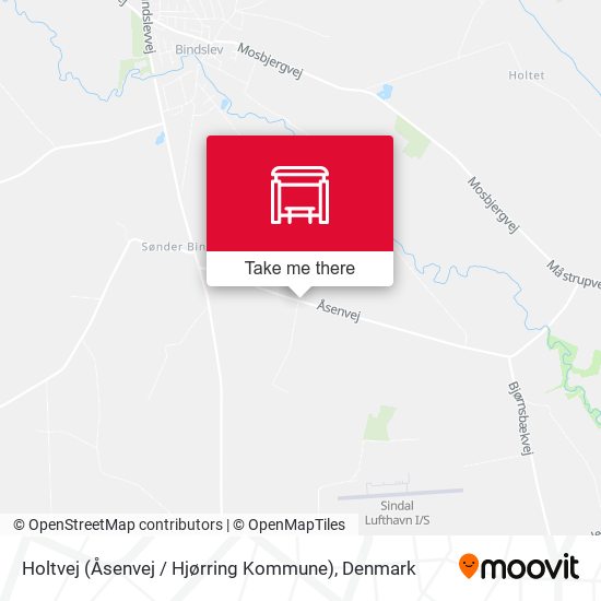 Holtvej (Åsenvej / Hjørring Kommune) map