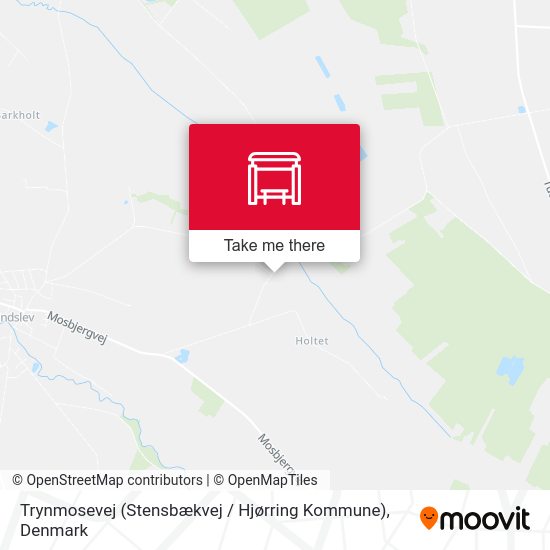 Trynmosevej (Stensbækvej / Hjørring Kommune) map