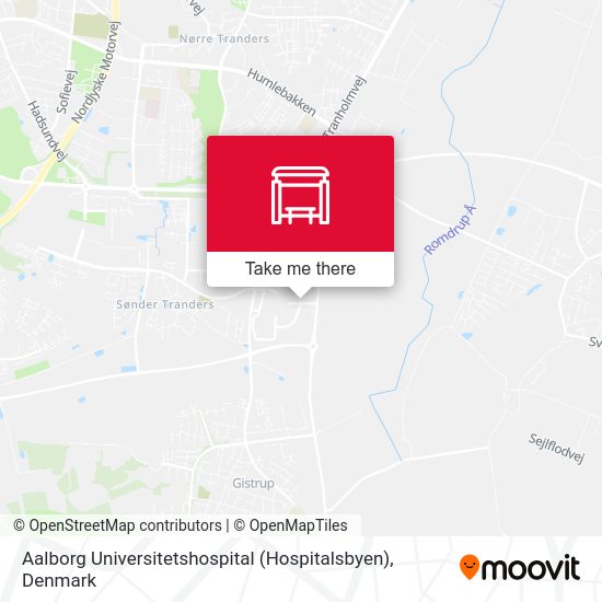 Aalborg Universitetshospital (Hospitalsbyen) map