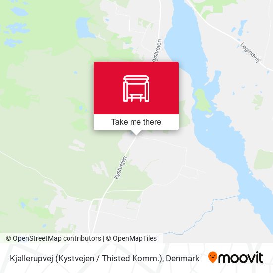 Kjallerupvej (Kystvejen / Thisted Komm.) map