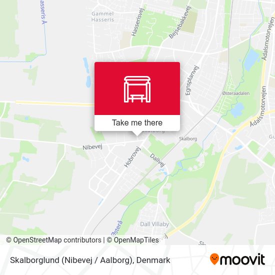 Skalborglund (Nibevej / Aalborg) map