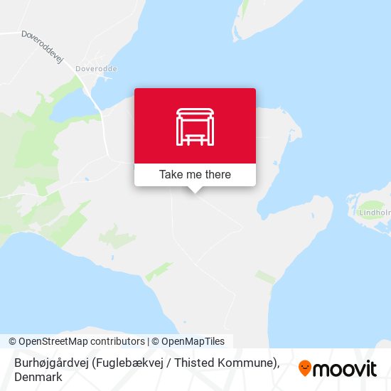 Burhøjgårdvej (Fuglebækvej / Thisted Kommune) map