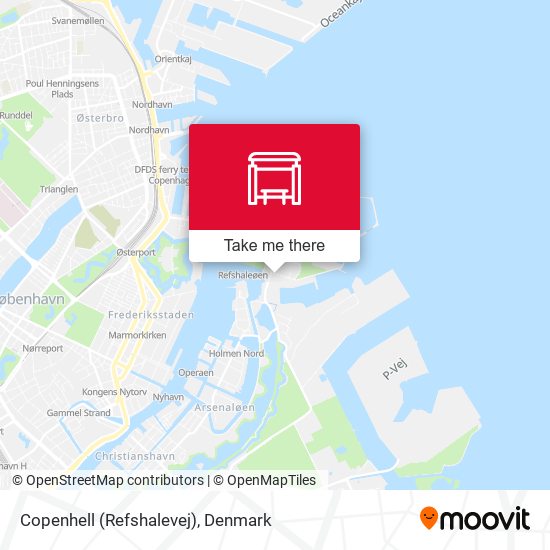 Copenhell (Refshalevej) map