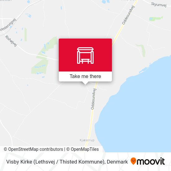 Visby Kirke (Lethsvej / Thisted Kommune) map