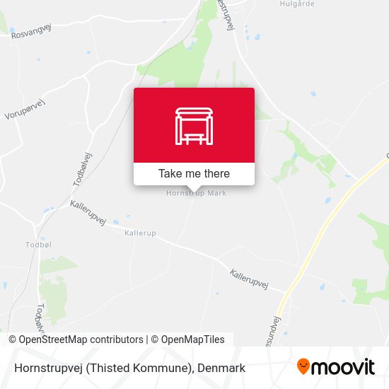 Hornstrupvej (Thisted Kommune) map