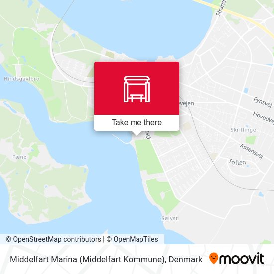 Middelfart Marina (Middelfart Kommune) map