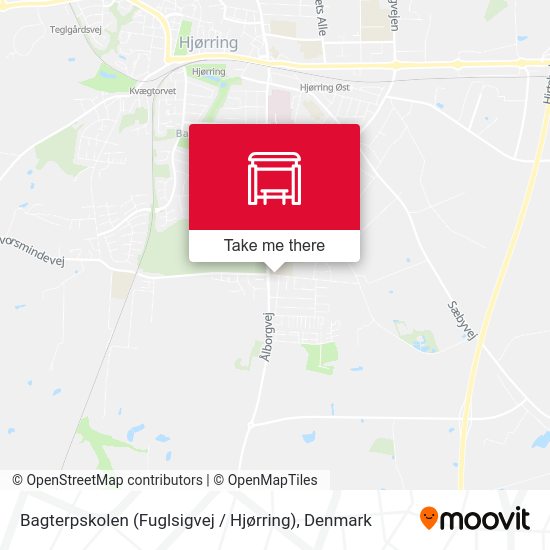 Bagterpskolen (Fuglsigvej / Hjørring) map