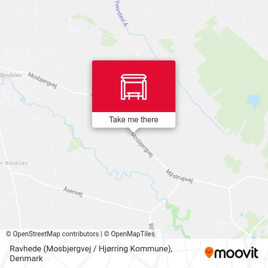Ravhede (Mosbjergvej / Hjørring Kommune) map