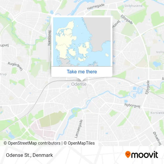 Odense St. map