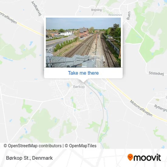 Børkop St. map