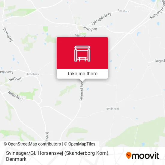 Svinsager / Gl. Horsensvej (Skanderborg Kom) map