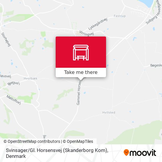 Svinsager / Gl. Horsensvej (Skanderborg Kom) map