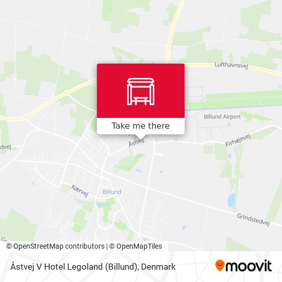 Åstvej V Hotel Legoland (Billund) map