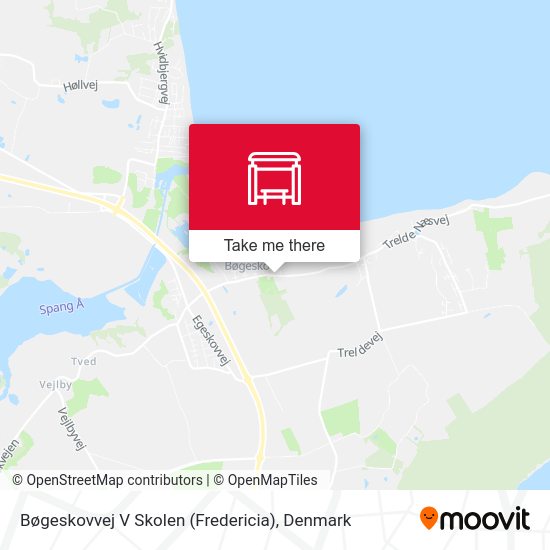 Bøgeskovvej V Skolen (Fredericia) map