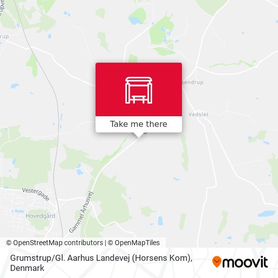 Grumstrup / Gl. Aarhus Landevej (Horsens Kom) map