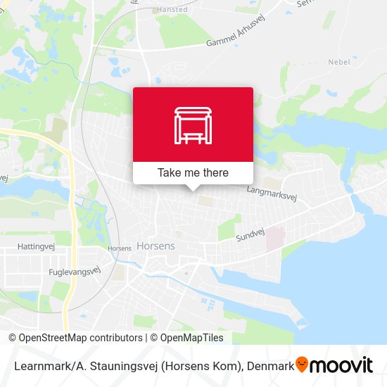 Learnmark / A. Stauningsvej (Horsens Kom) map