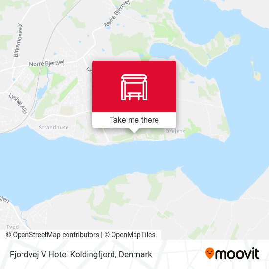 Fjordvej V Hotel Koldingfjord map